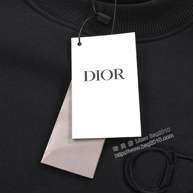 Dior專櫃迪奧2023FW新款刺繡拉絨衛衣 男女同款 tzy3040